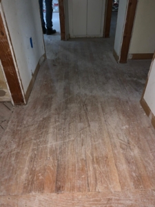 Flooring finish and stain